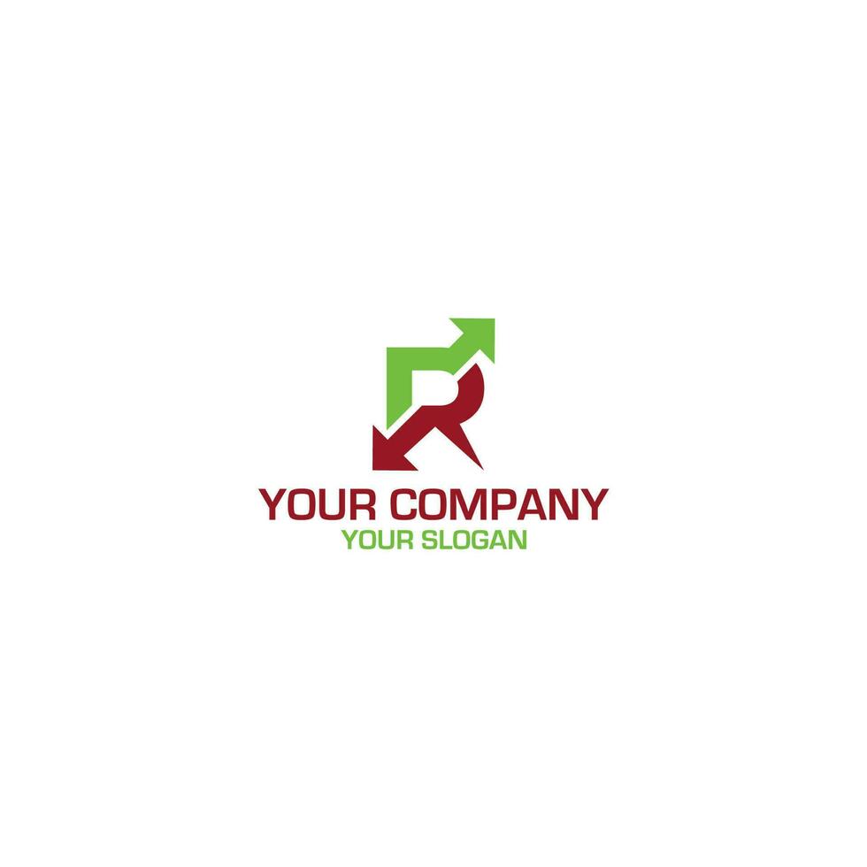 r commerce logo conception vecteur