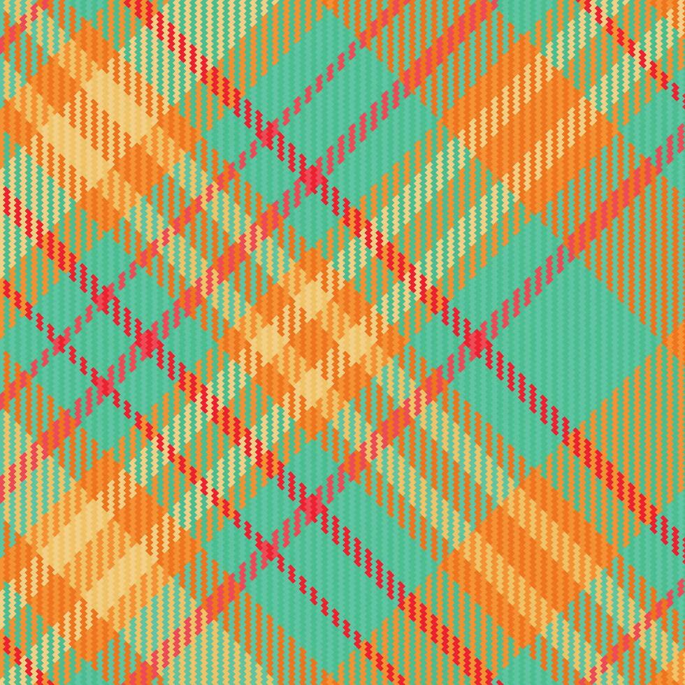 motif de couleur rétro tartan ou plaid. vecteur