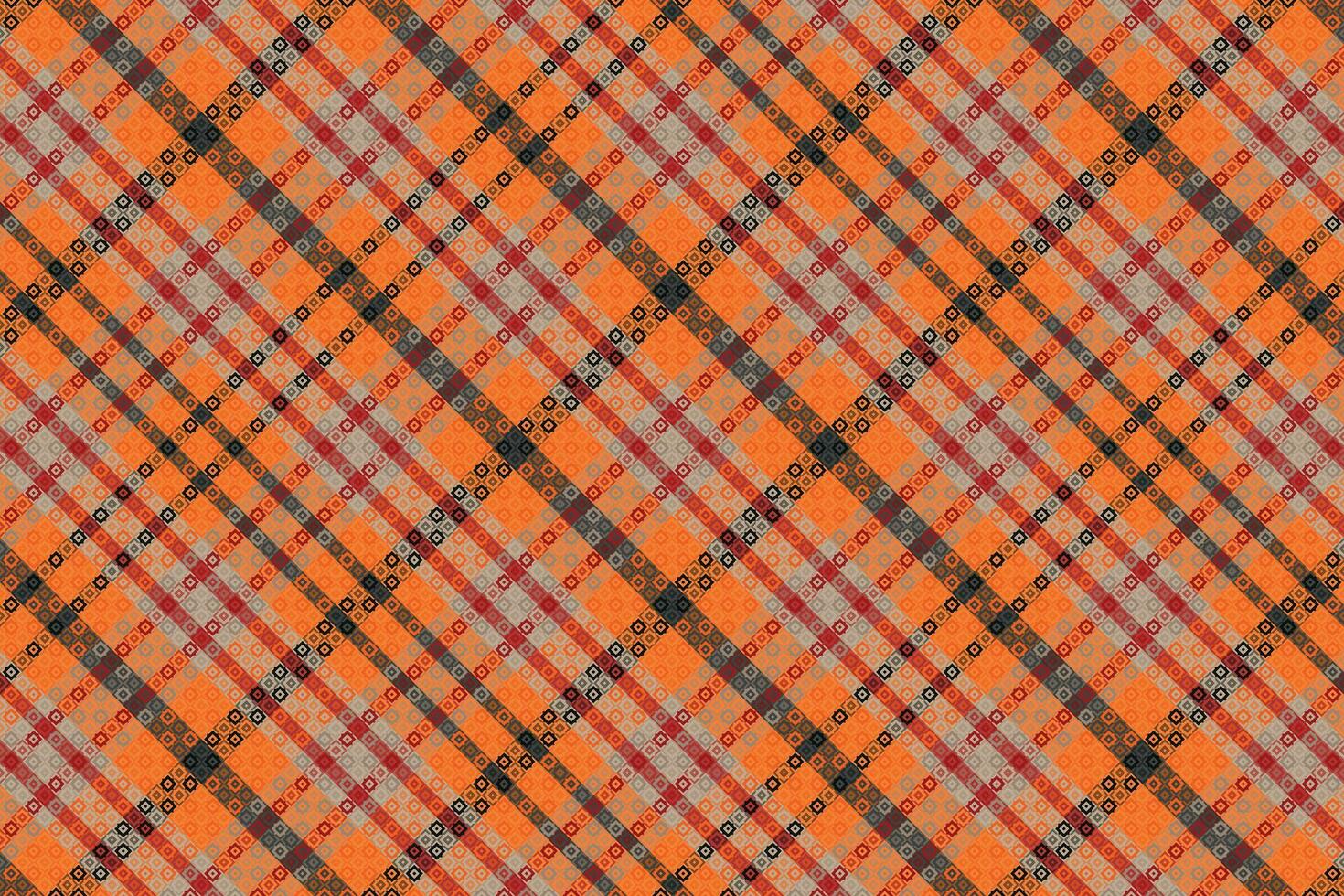 motif de couleur rétro tartan ou plaid. vecteur