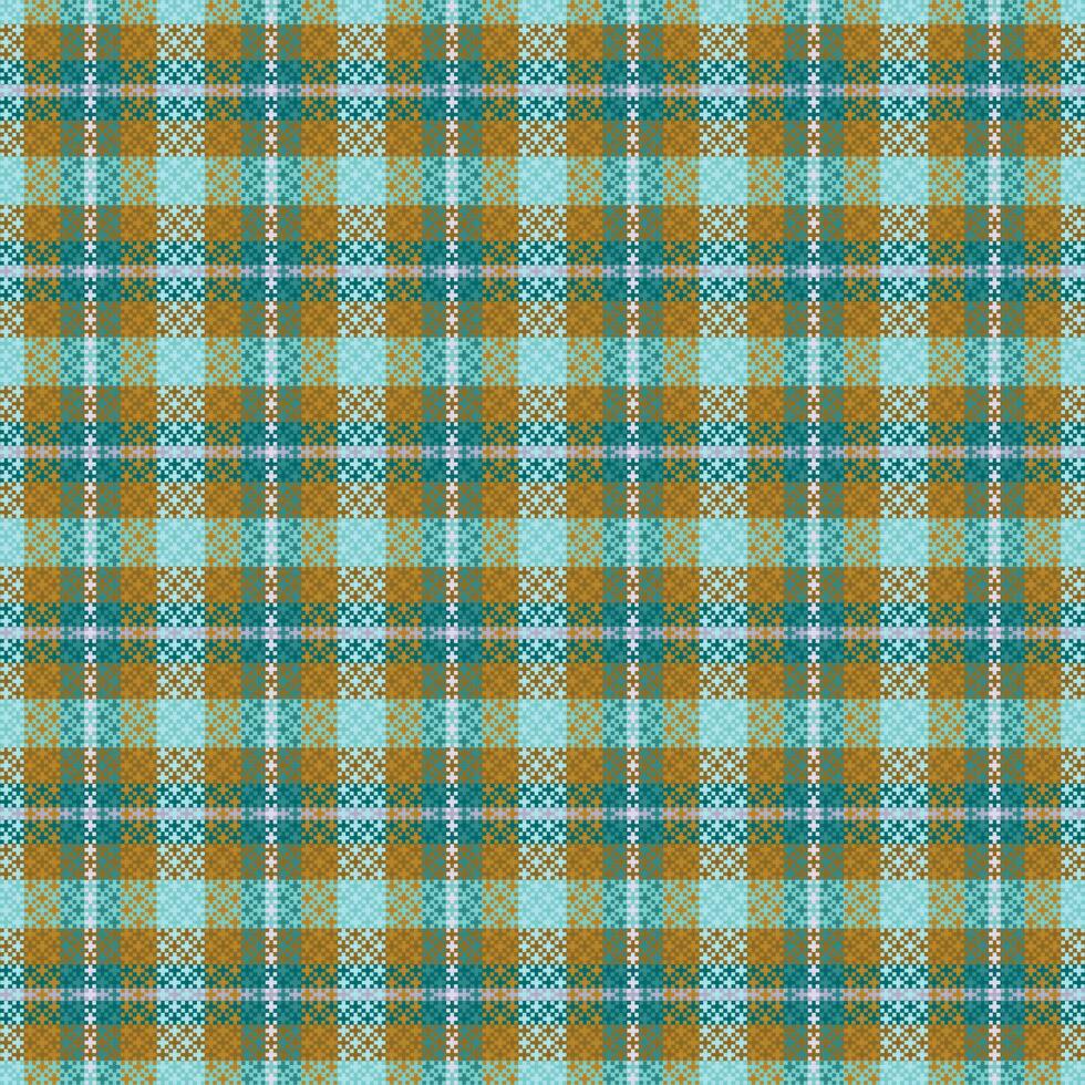 motif de couleur rétro tartan ou plaid. conception d'illustration vectorielle. vecteur