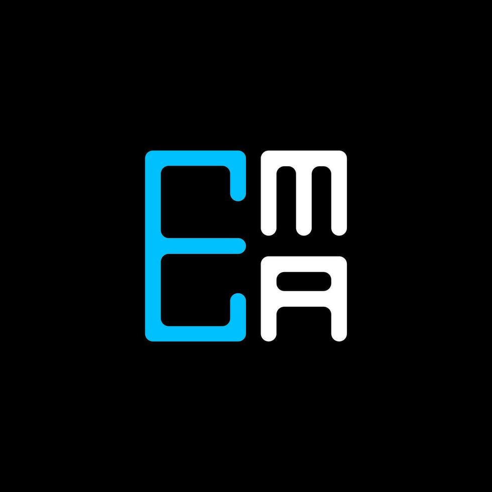 ema lettre logo Créatif conception avec vecteur graphique, ema Facile et moderne logo. ema luxueux alphabet conception