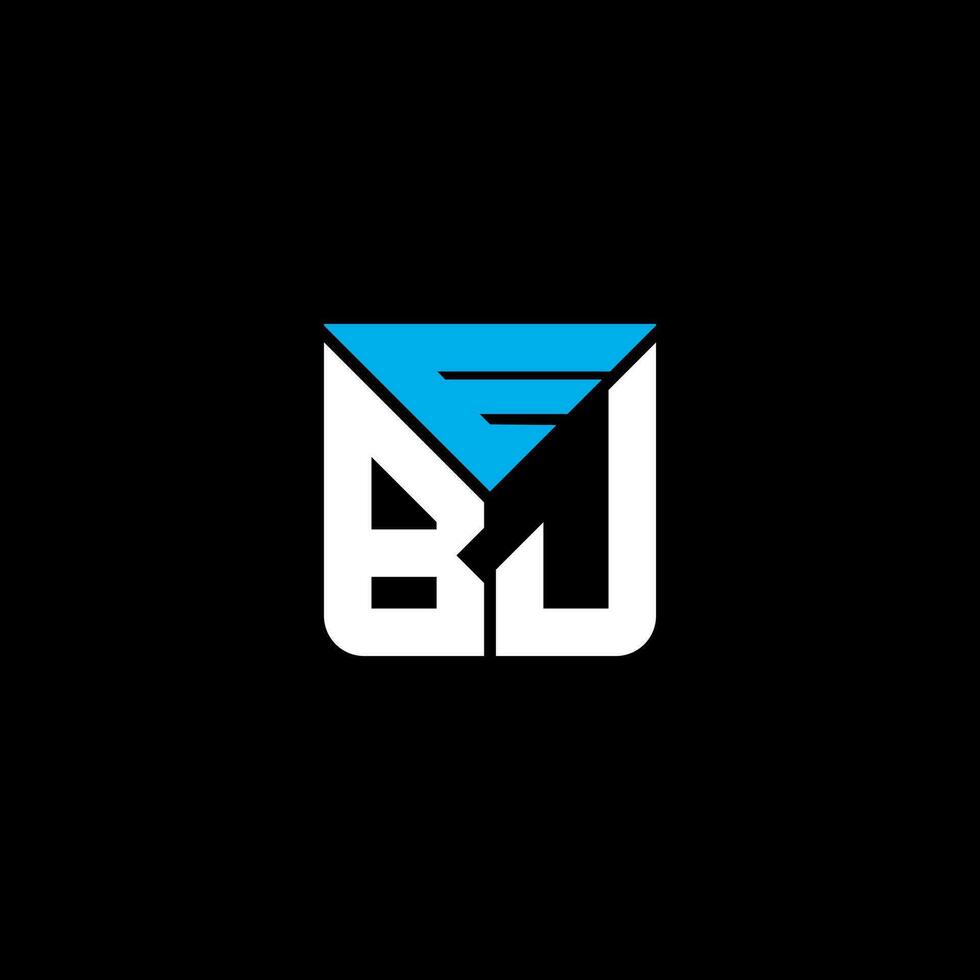 ebj lettre logo Créatif conception avec vecteur graphique, ebj Facile et moderne logo. ebj luxueux alphabet conception
