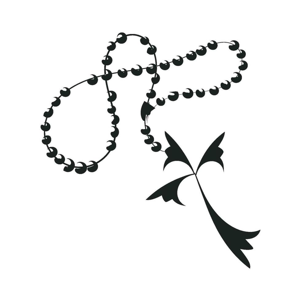 Christian symbole conception pour impression ou utilisation comme affiche, carte, prospectus, autocollant, tatouage ou t chemise vecteur