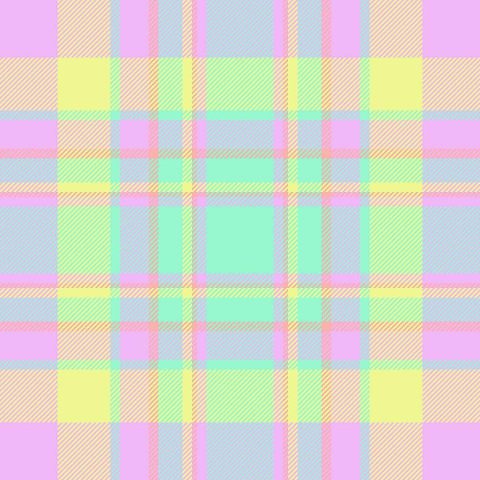 sans couture textile plaid de vérifier Contexte texture avec une en tissu modèle tartan vecteur. vecteur