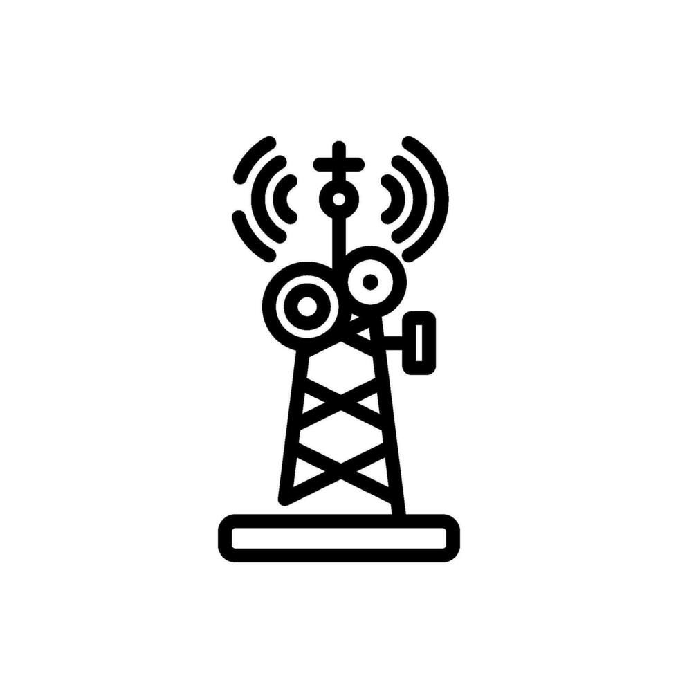 radio antenne signe symbole vecteur icône