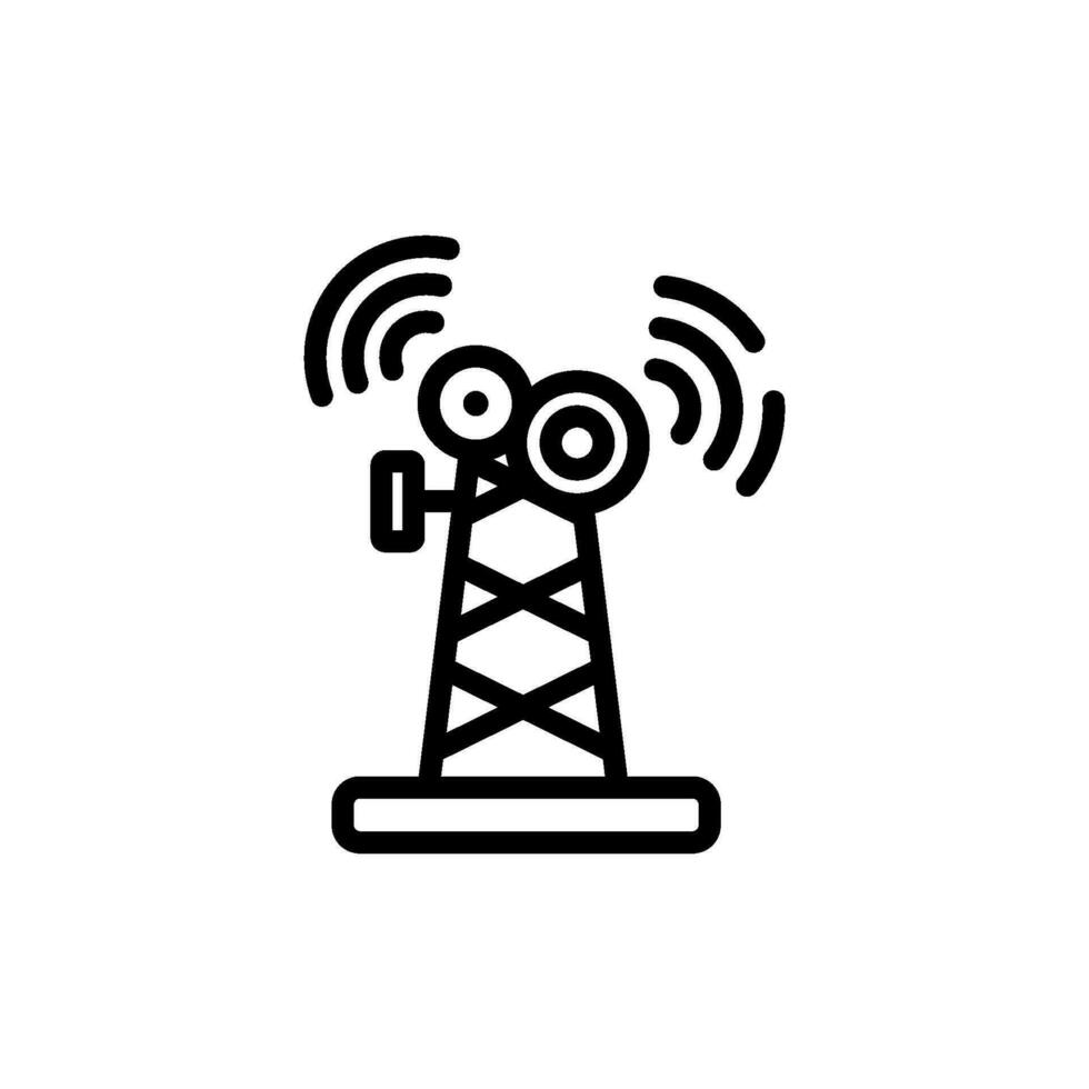 radio antenne signe symbole vecteur icône