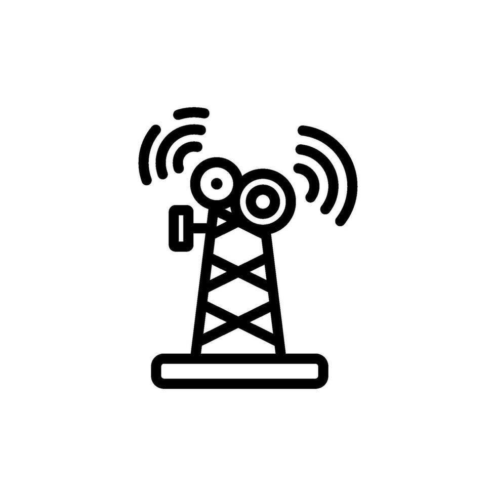 radio antenne signe symbole vecteur icône