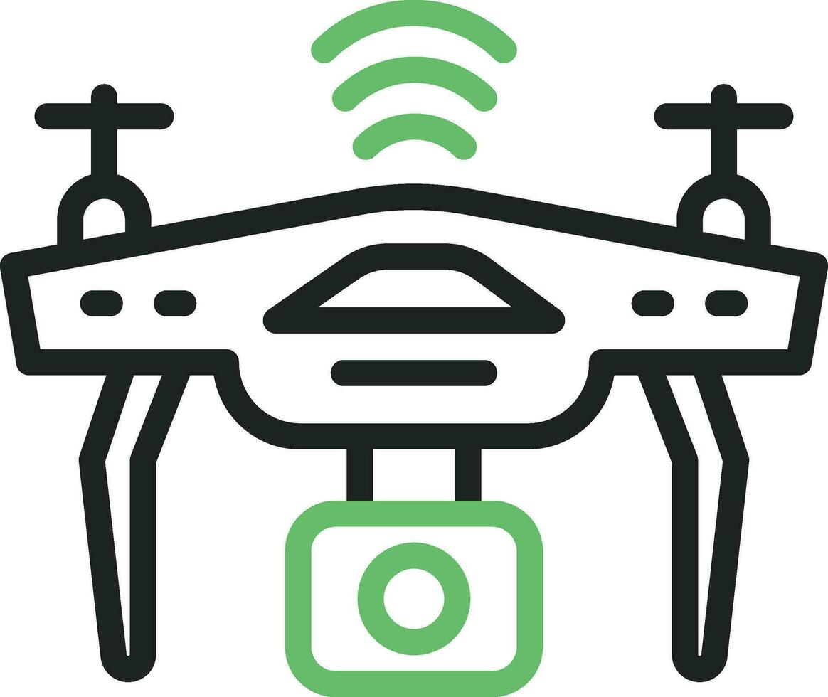 drone icône vecteur image. adapté pour mobile applications, la toile applications et impression médias.
