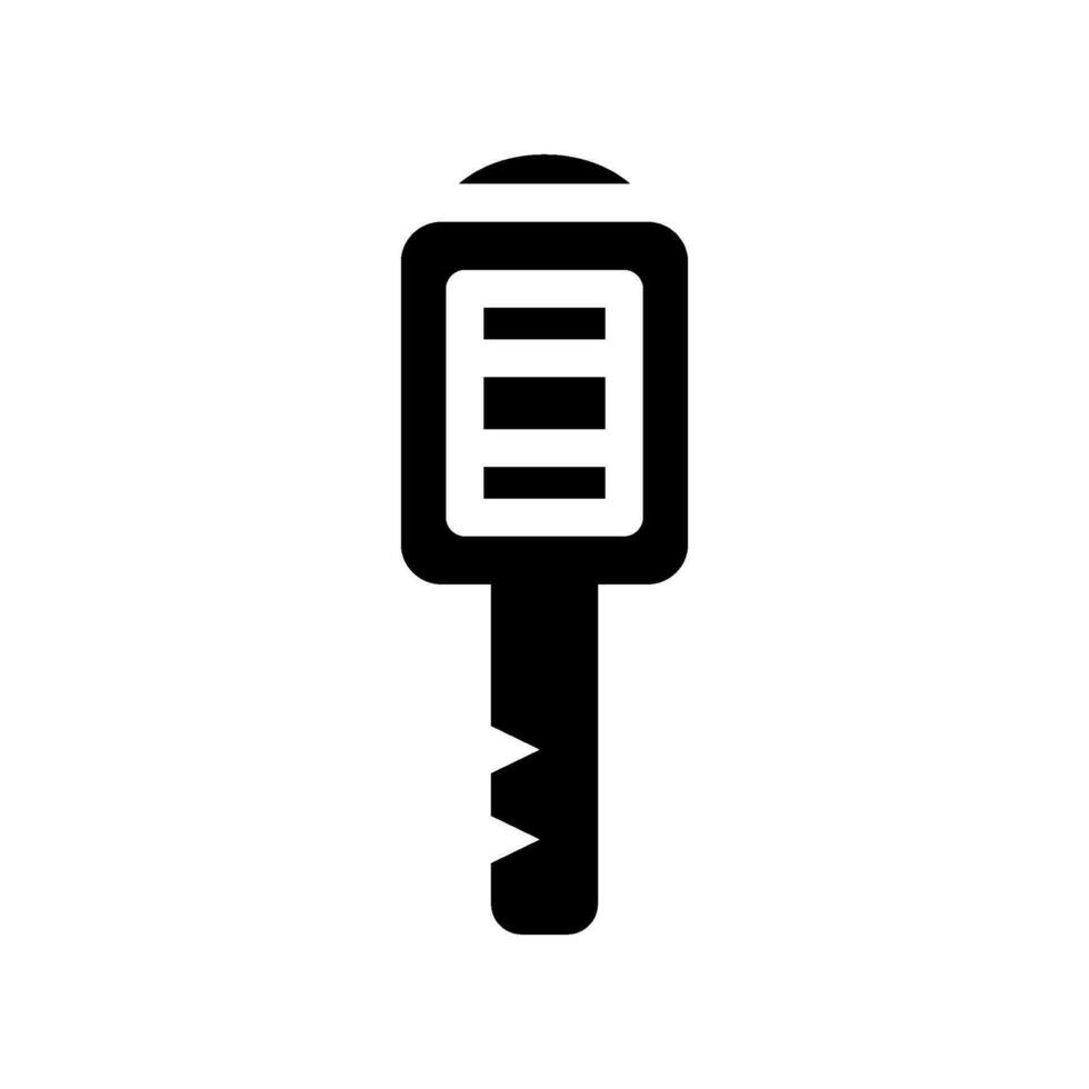 sans fil voiture fermer à clé icône vecteur symbole conception illustration