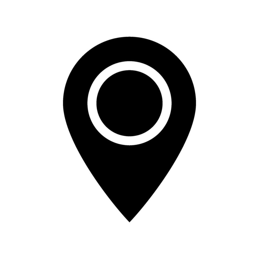GPS icône vecteur symbole conception illustration