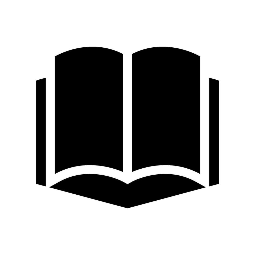 livre icône vecteur symbole conception illustration
