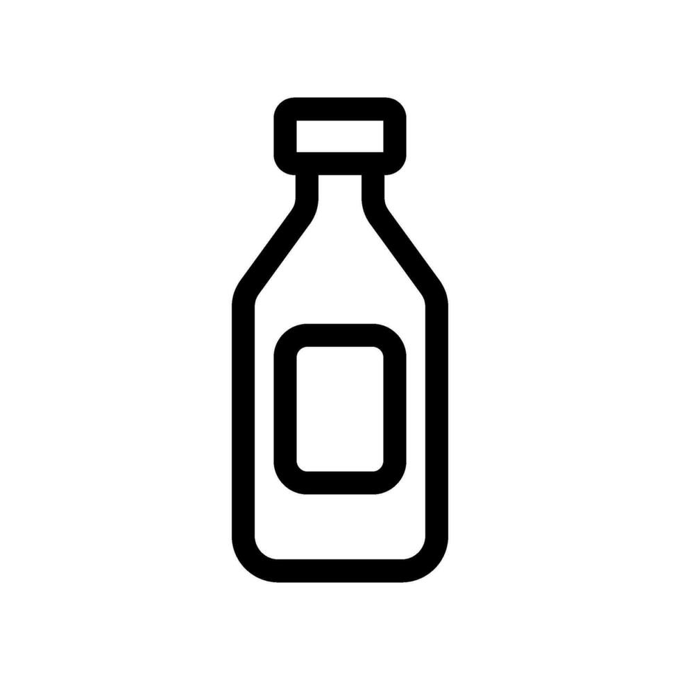 de l'alcool icône vecteur symbole conception illustration