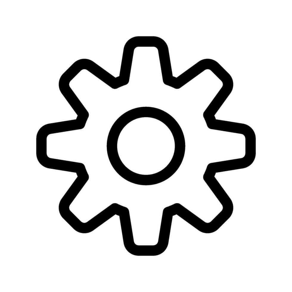 équipement roue icône vecteur symbole conception illustration
