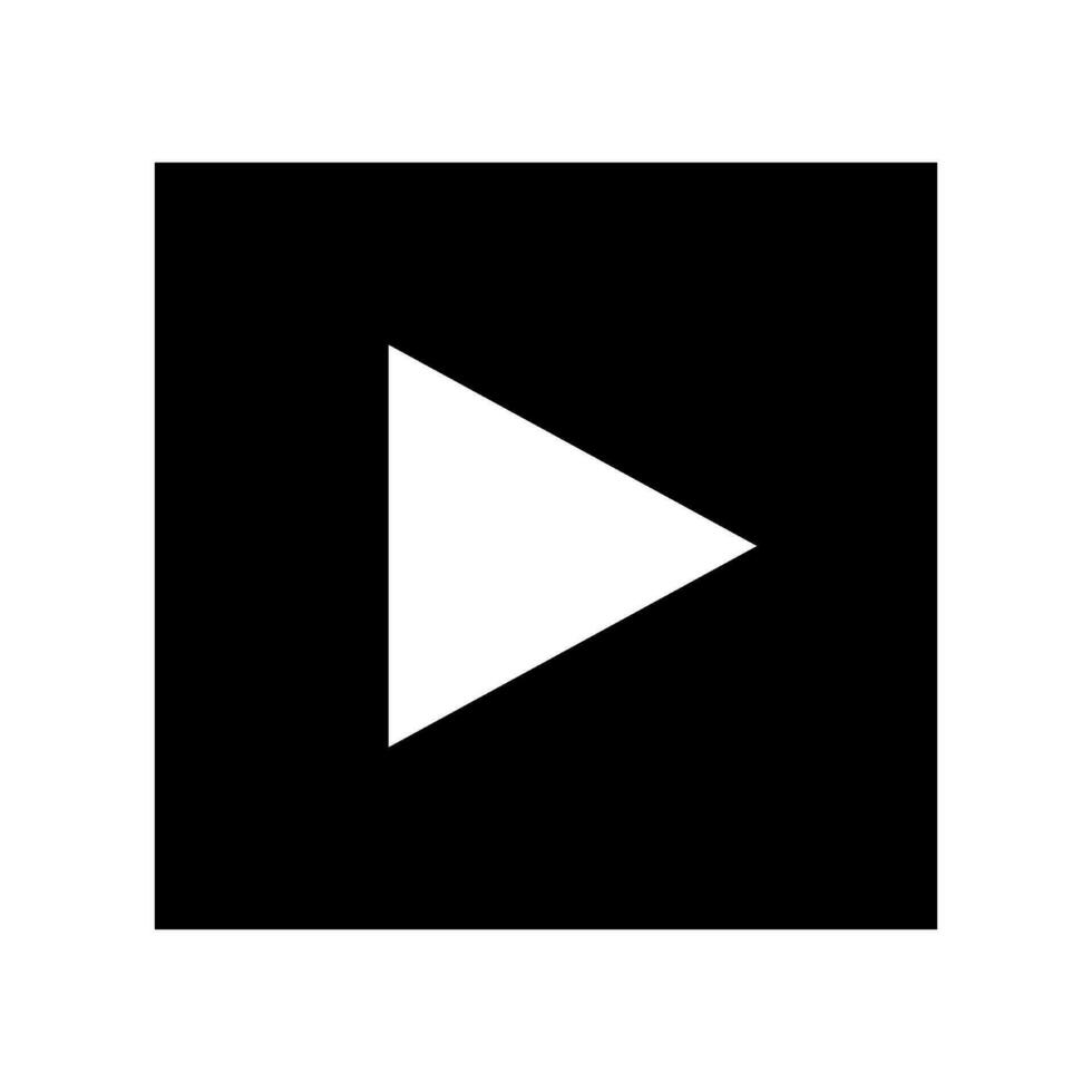 vidéo icône vecteur symbole conception illustration