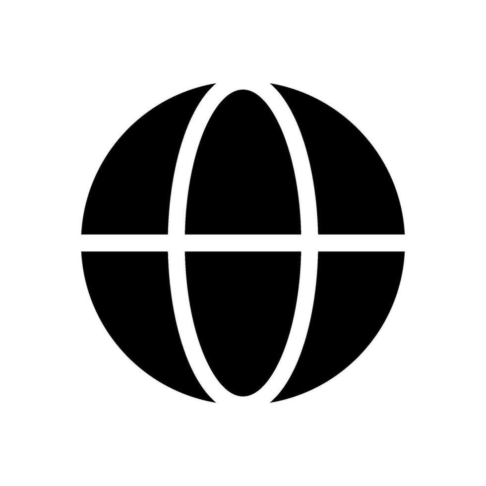 l'Internet icône vecteur symbole conception illustration