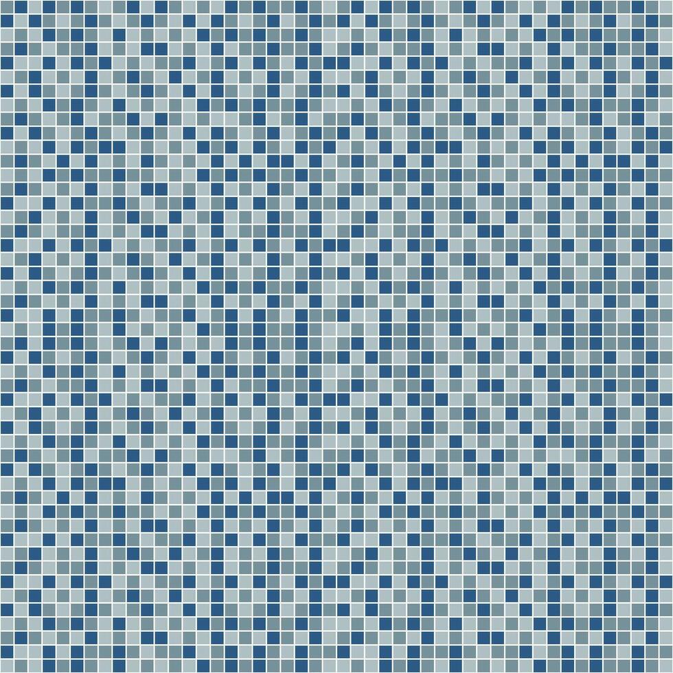 marine bleu tuile arrière-plan, mosaïque tuile arrière-plan, tuile arrière-plan, sans couture modèle, mosaïque sans couture modèle, mosaïque carrelage texture ou Contexte. salle de bains mur carrelage, nager bassin carrelage. vecteur