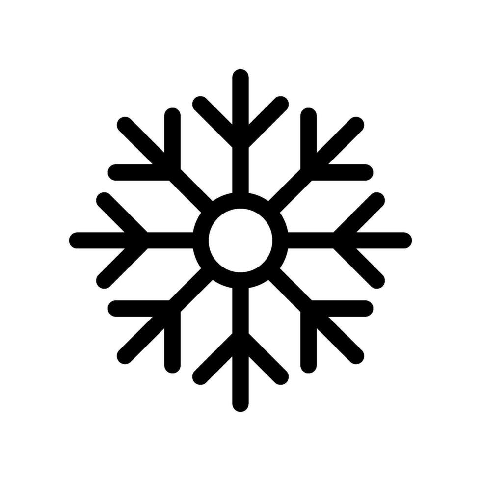 hiver icône vecteur symbole conception illustration
