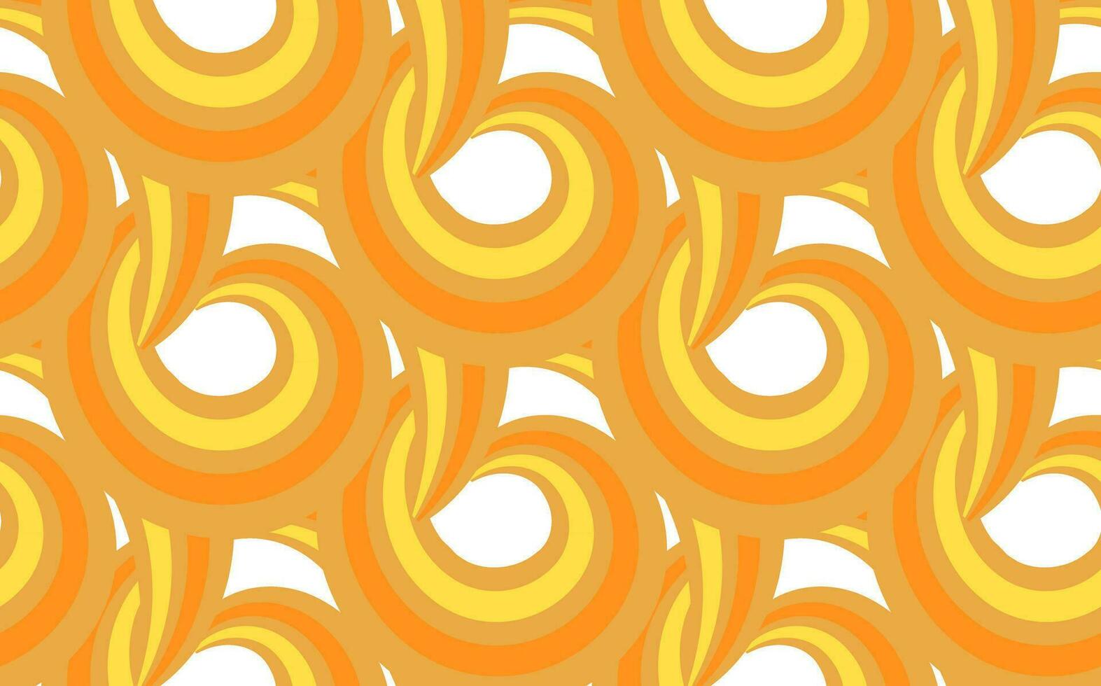 main tiré asiatique Japonais ramen nouille sans couture motif.fond avec Jaune et Orange rayures.pasta abstrait Contexte concept.macaroni Jaune affiche. vecteur