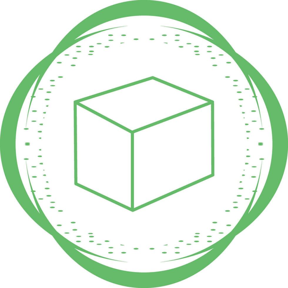 icône de vecteur de cube