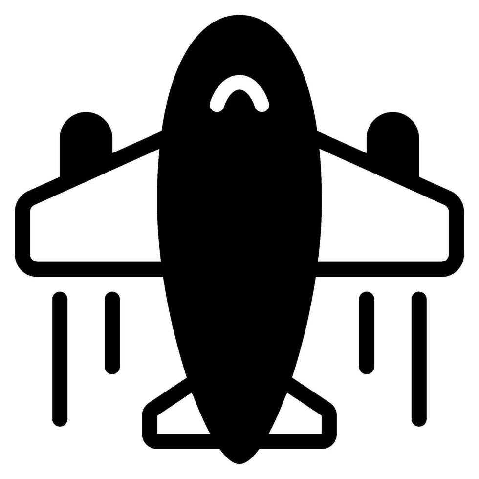 avion Départ Icônes vecteur