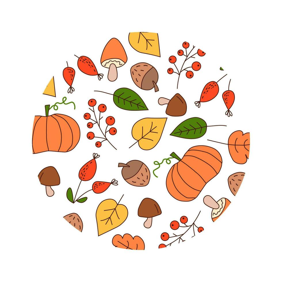 Contexte pour le l'automne vente, bannière ou brochure conception. l'automne bannière avec brillant magnifique feuilles dans une Cadre. vecteur