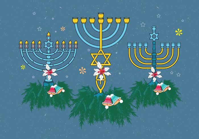 Vecteur Menorah