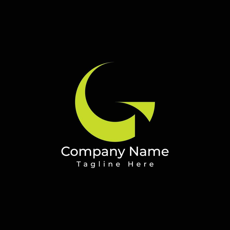g lettre logo conception, lettre, g, g lettre, moderne, technologie, technologie, minimaliste, entreprise, affaires logo conception modèle vecteur