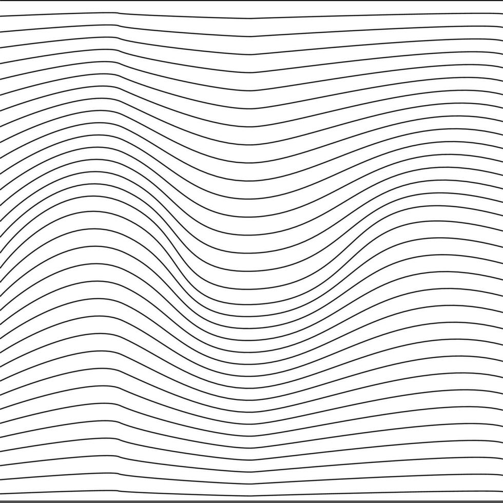ondulé ligne vecteur Contexte. abstrait ondulé ligne Contexte. ondulé ligne modèle. horizontal doubler.