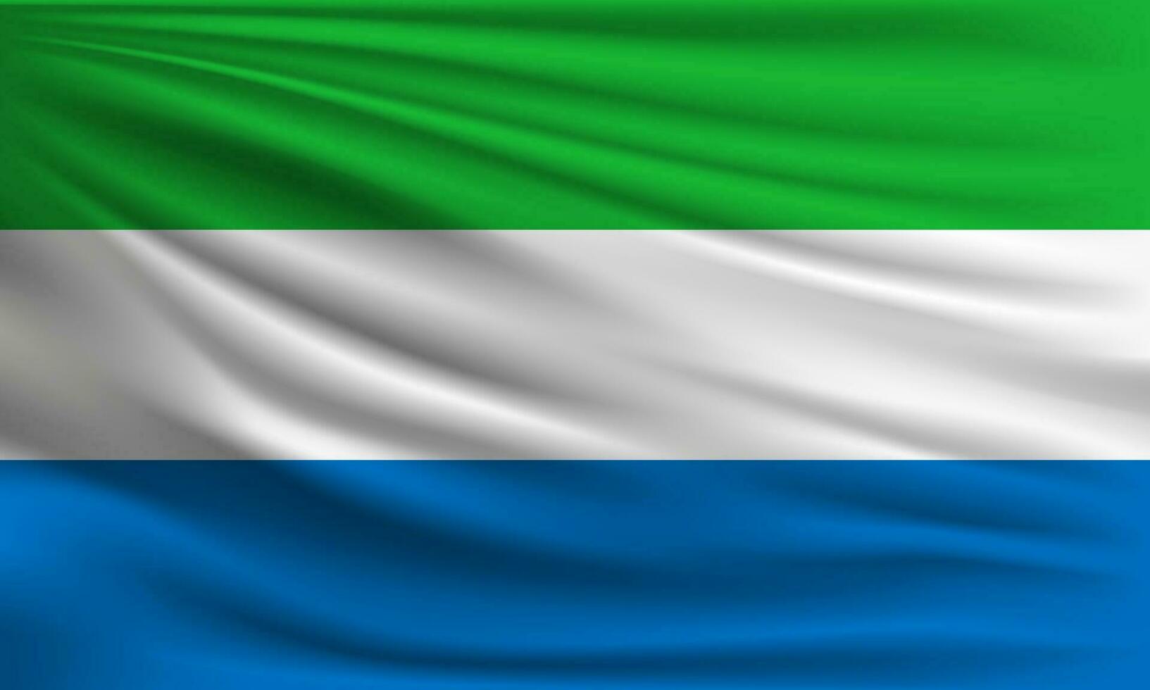 vecteur drapeau de sierra leone