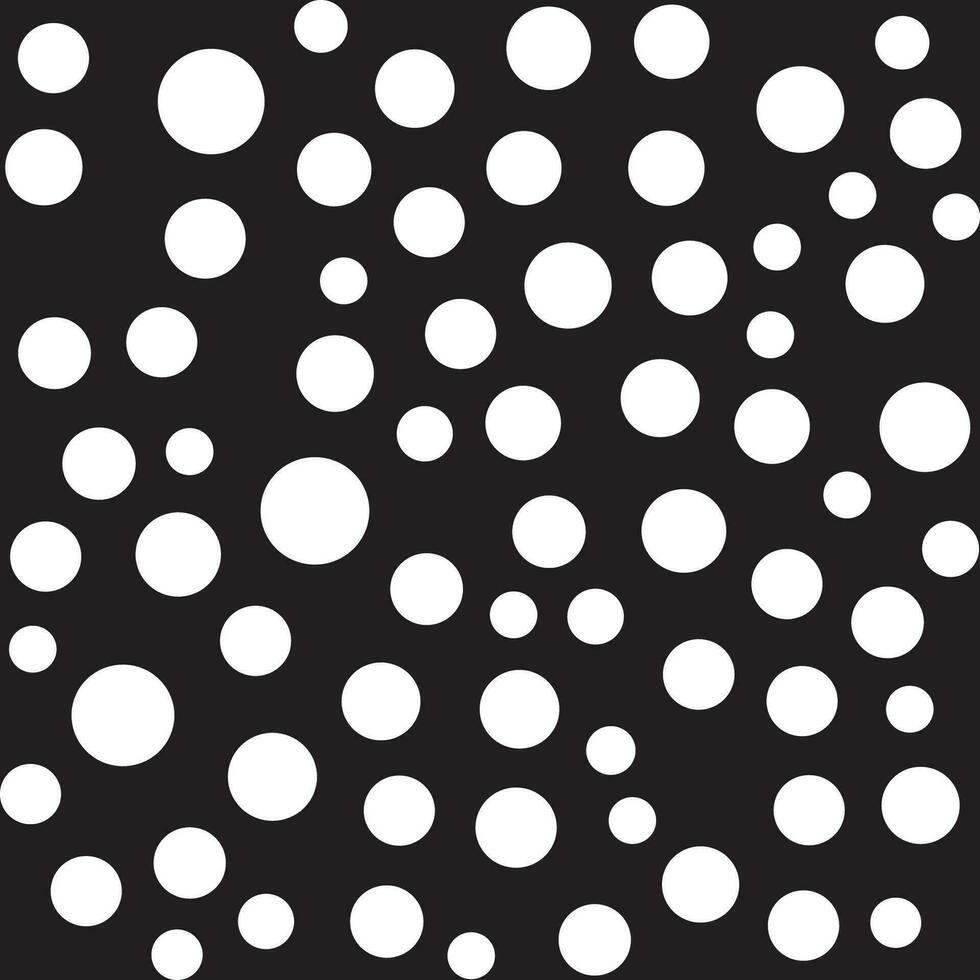 polka point modèle sans couture texture abstrait Contexte moderne conception noir et cercle vecteur illustration