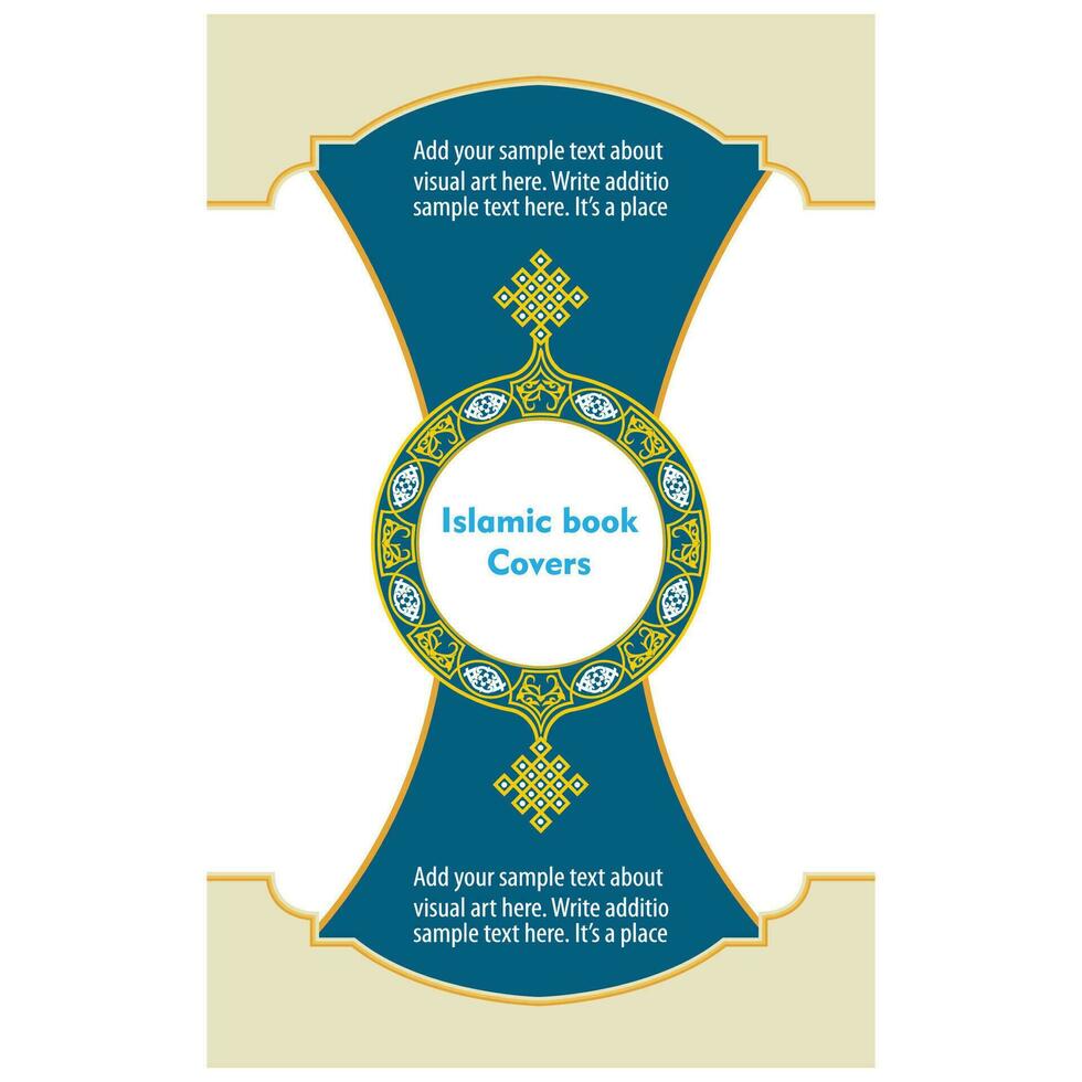 islamique couverture conception, arabe modèle ornemental Contexte et frontière Cadre vecteur