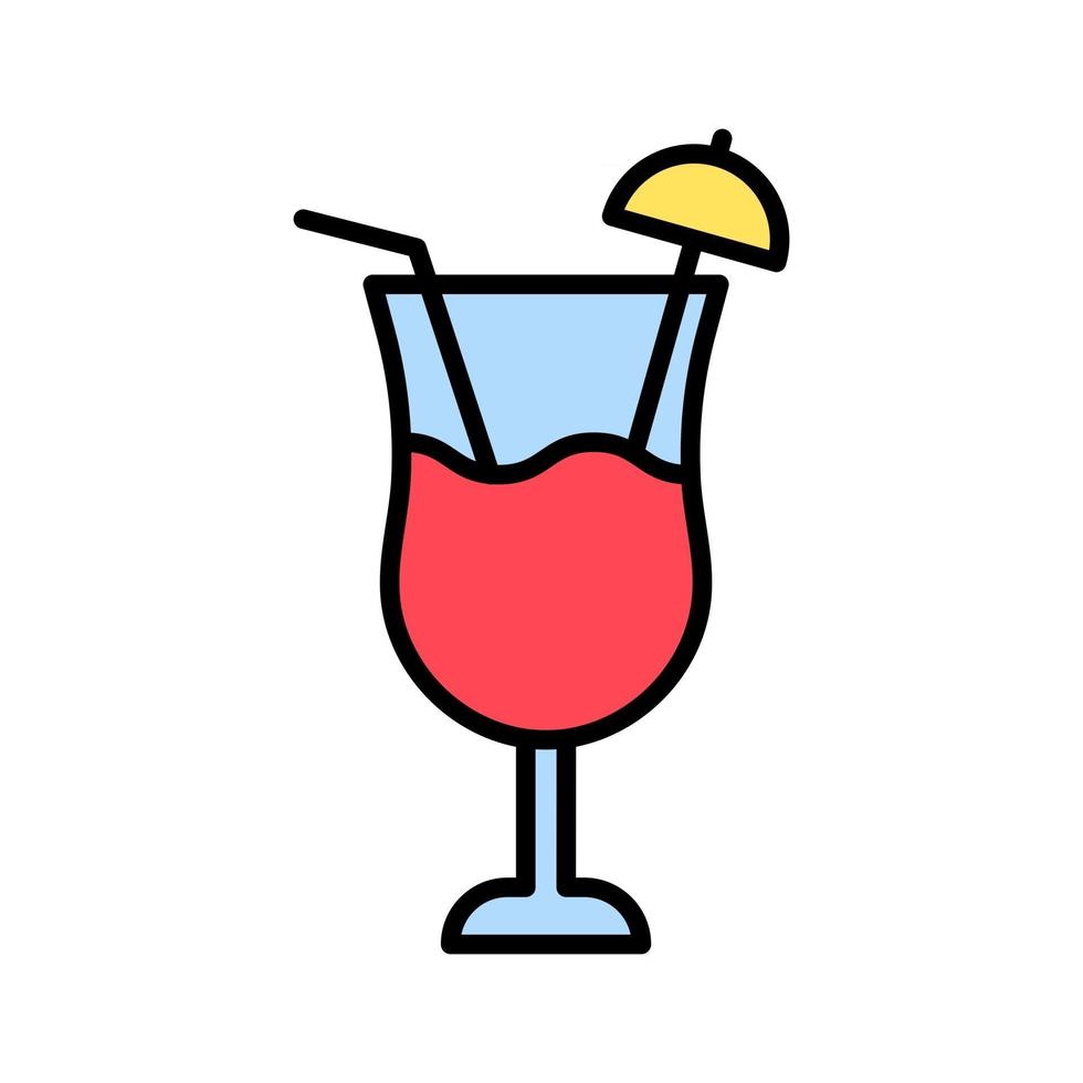 icône de vecteur de cocktail