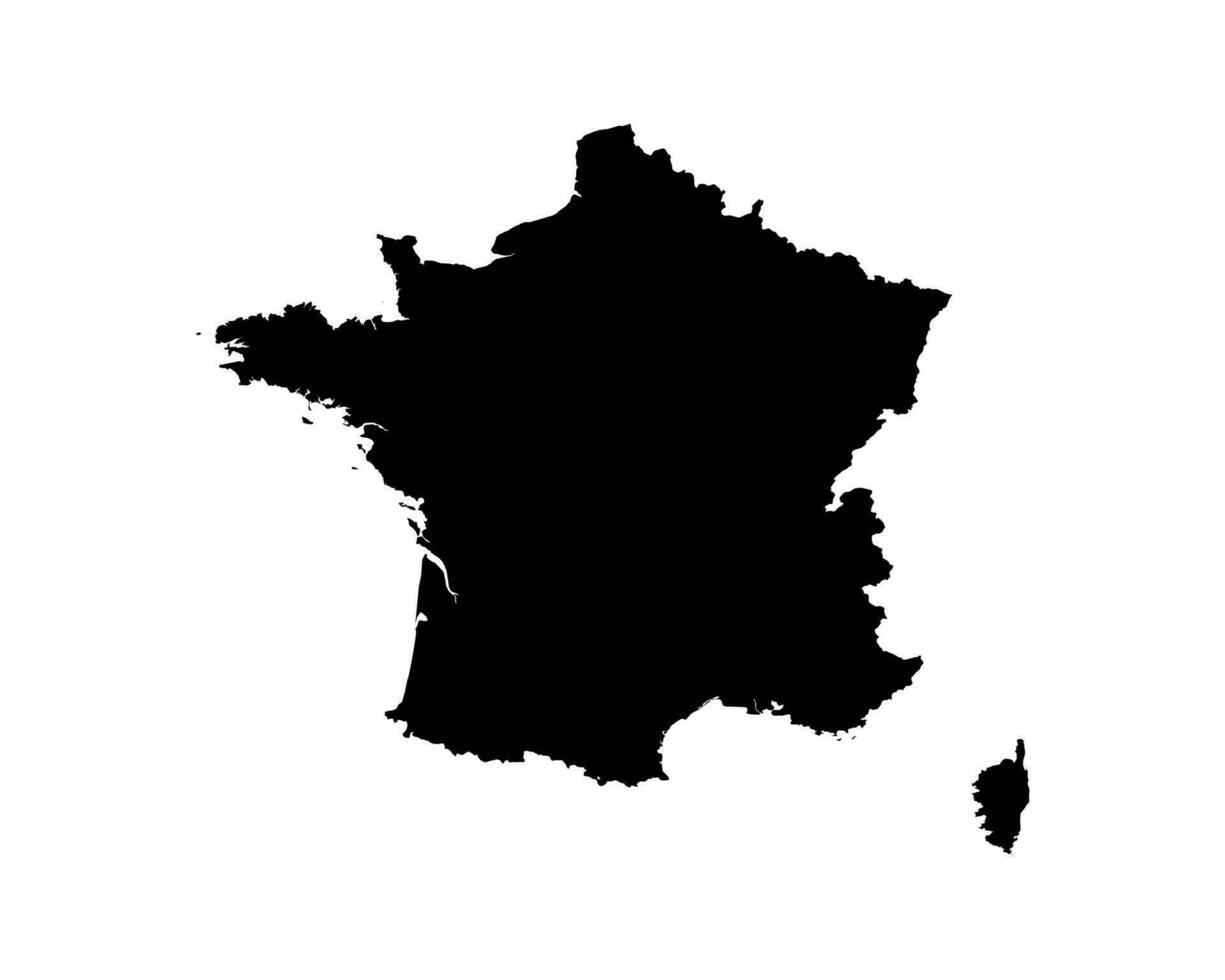 France pays carte vecteur