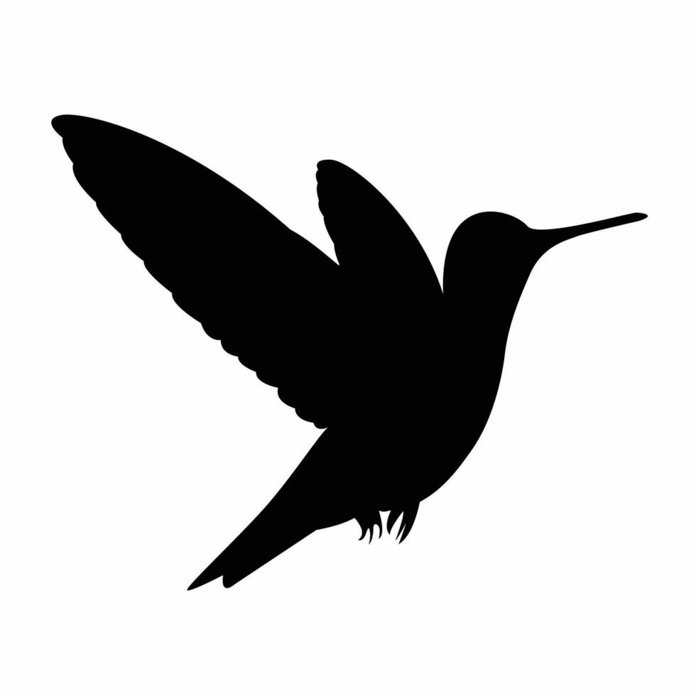 vecteur des oiseaux silhouettes