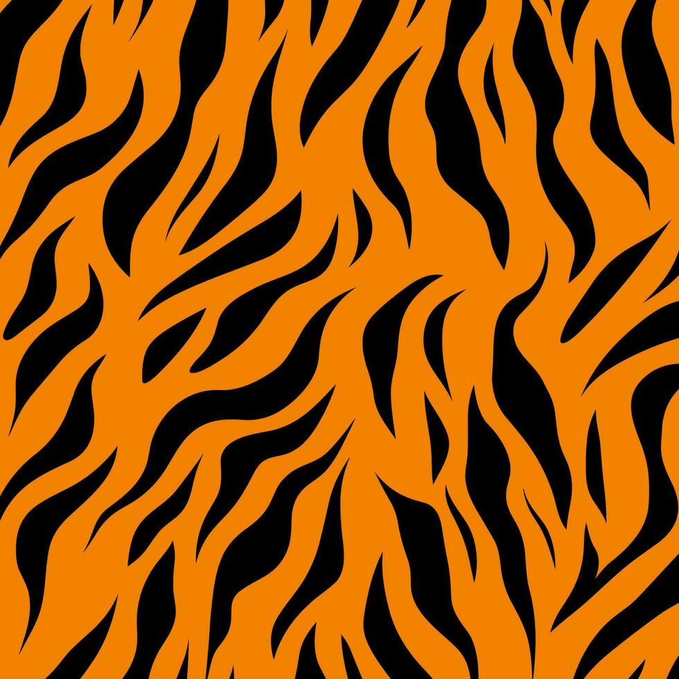 motif de rayures de tigre vecteur