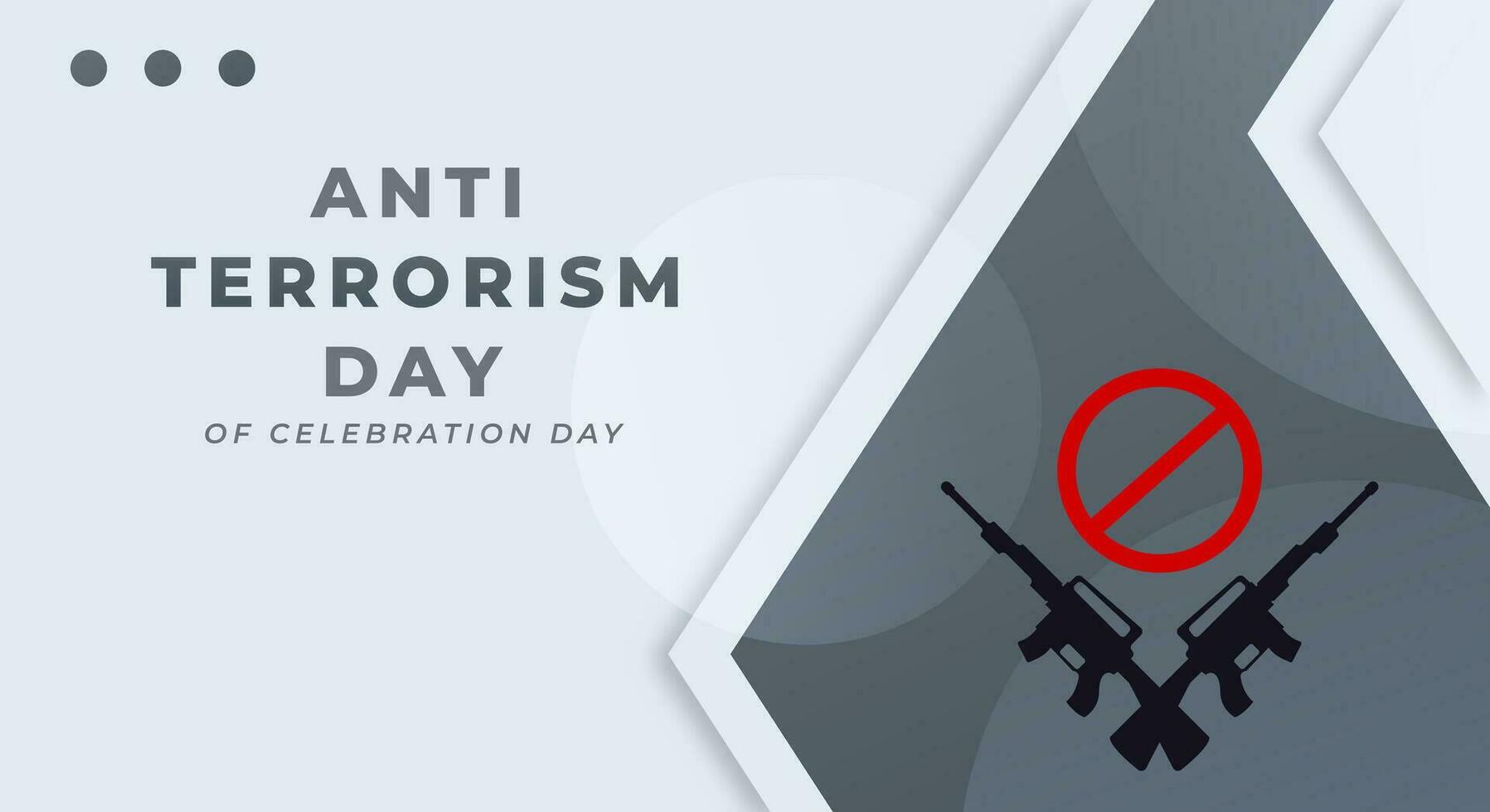 anti terrorisme journée fête vecteur conception illustration pour arrière-plan, affiche, bannière, publicité, salutation carte