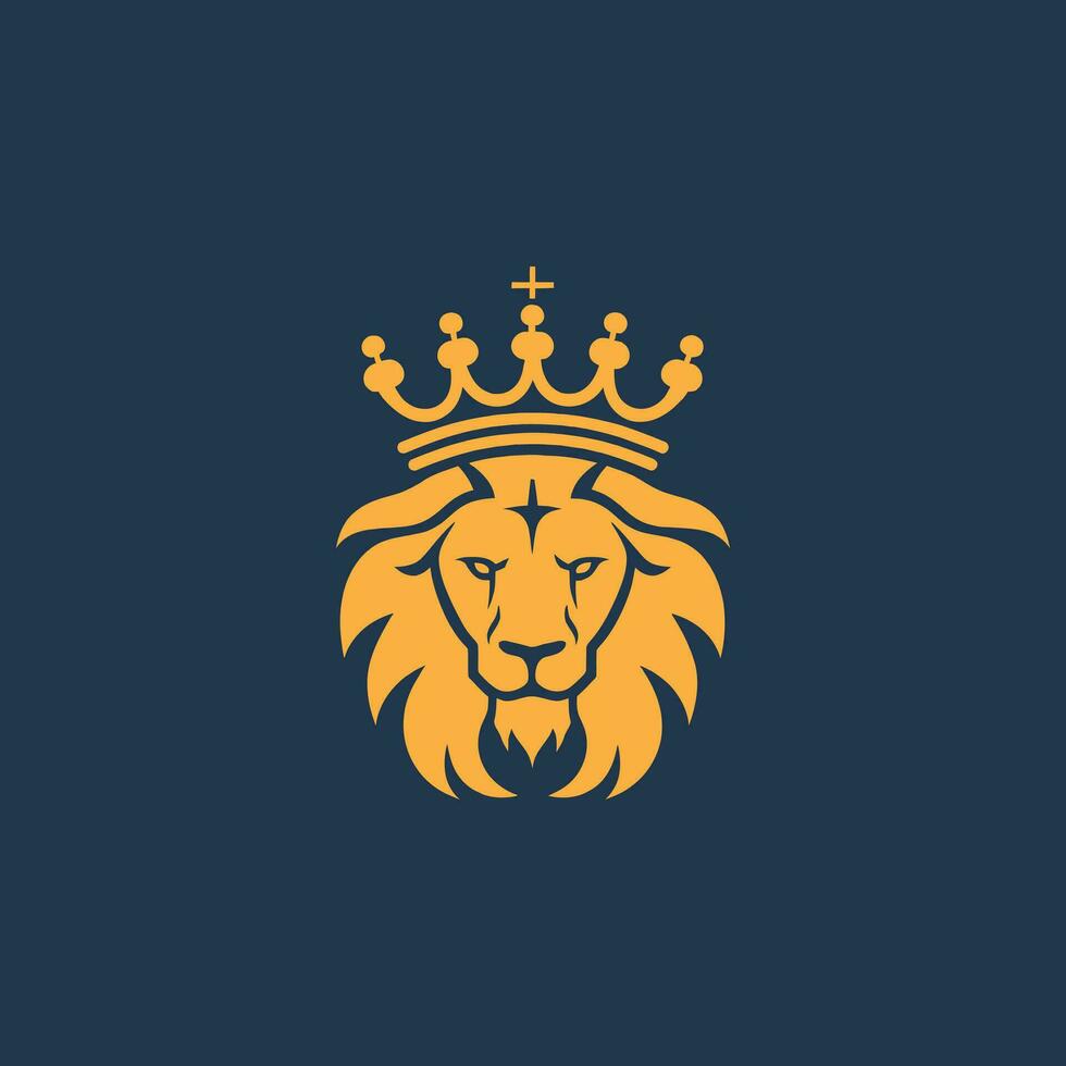 Lion logo illustration vecteur conception modèle