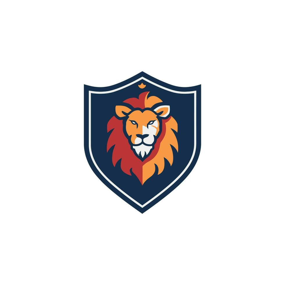 Lion logo illustration vecteur conception modèle