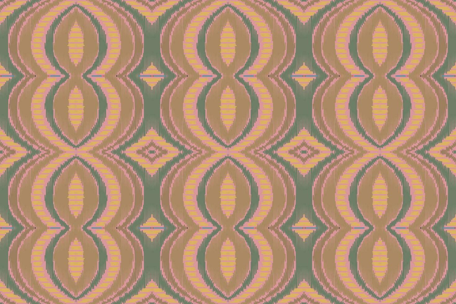 ikat floral paisley broderie Contexte. ikat vecteur géométrique ethnique Oriental modèle traditionnel.aztèque style abstrait vecteur illustration.design pour texture, tissu, vêtements, emballage, paréo.