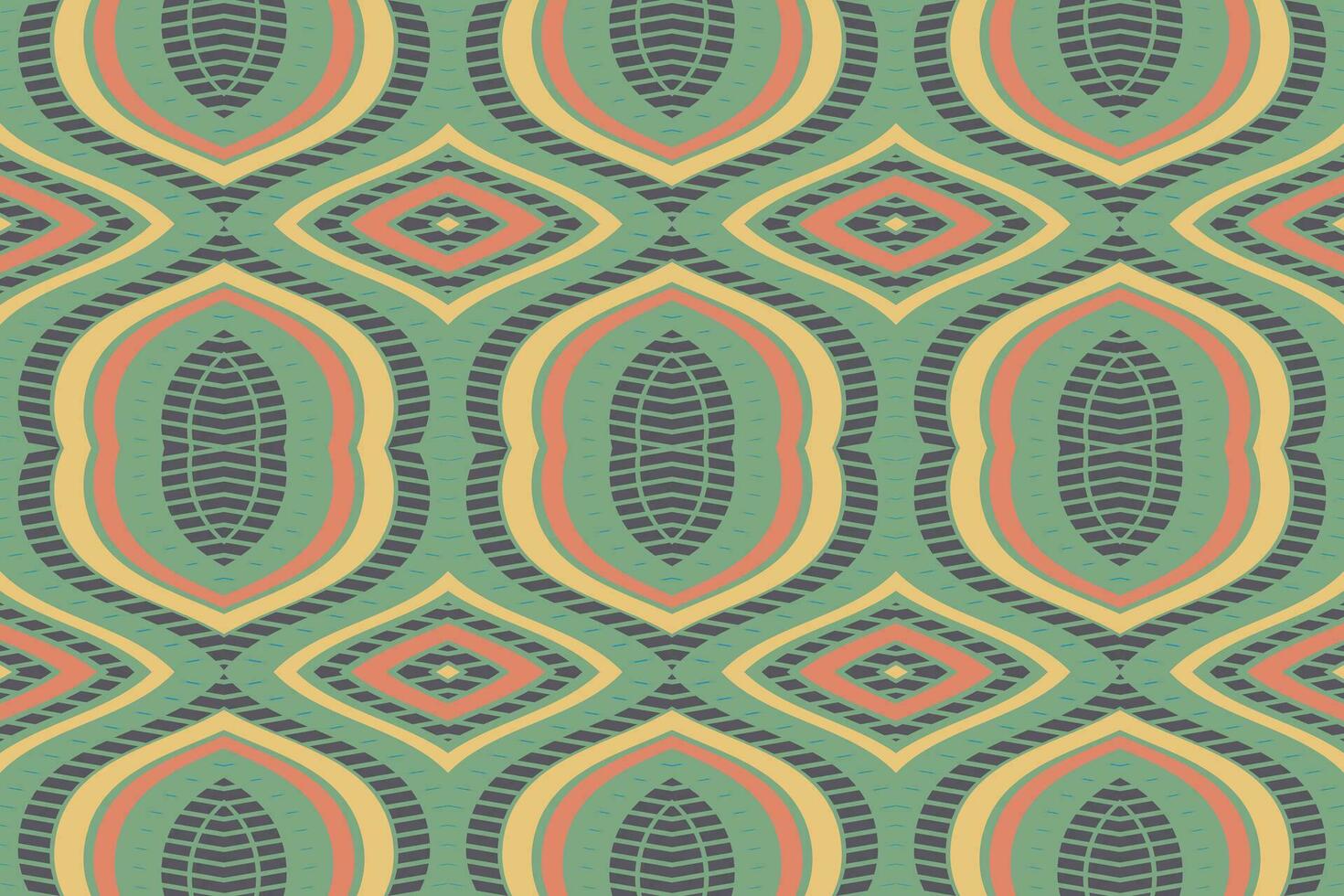 ikat floral paisley broderie Contexte. ikat conception géométrique ethnique Oriental modèle traditionnel.aztèque style abstrait vecteur illustration.design pour texture, tissu, vêtements, emballage, paréo.