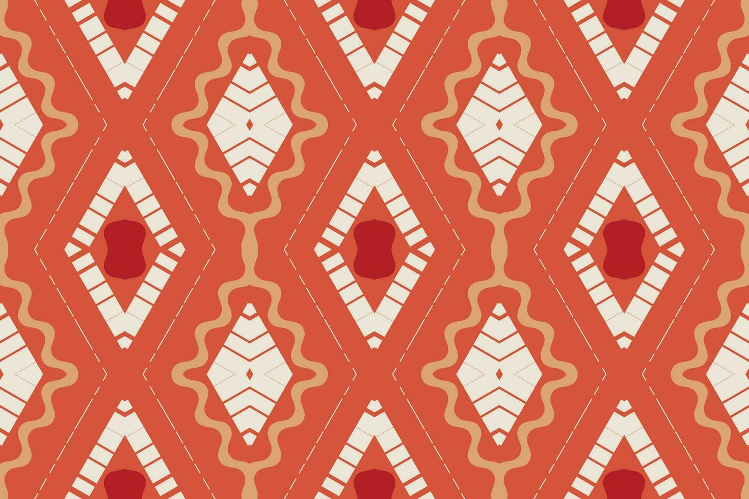 ikat floral paisley broderie Contexte. ikat fleur géométrique ethnique Oriental modèle traditionnel.aztèque style abstrait vecteur illustration.design pour texture, tissu, vêtements, emballage, paréo.