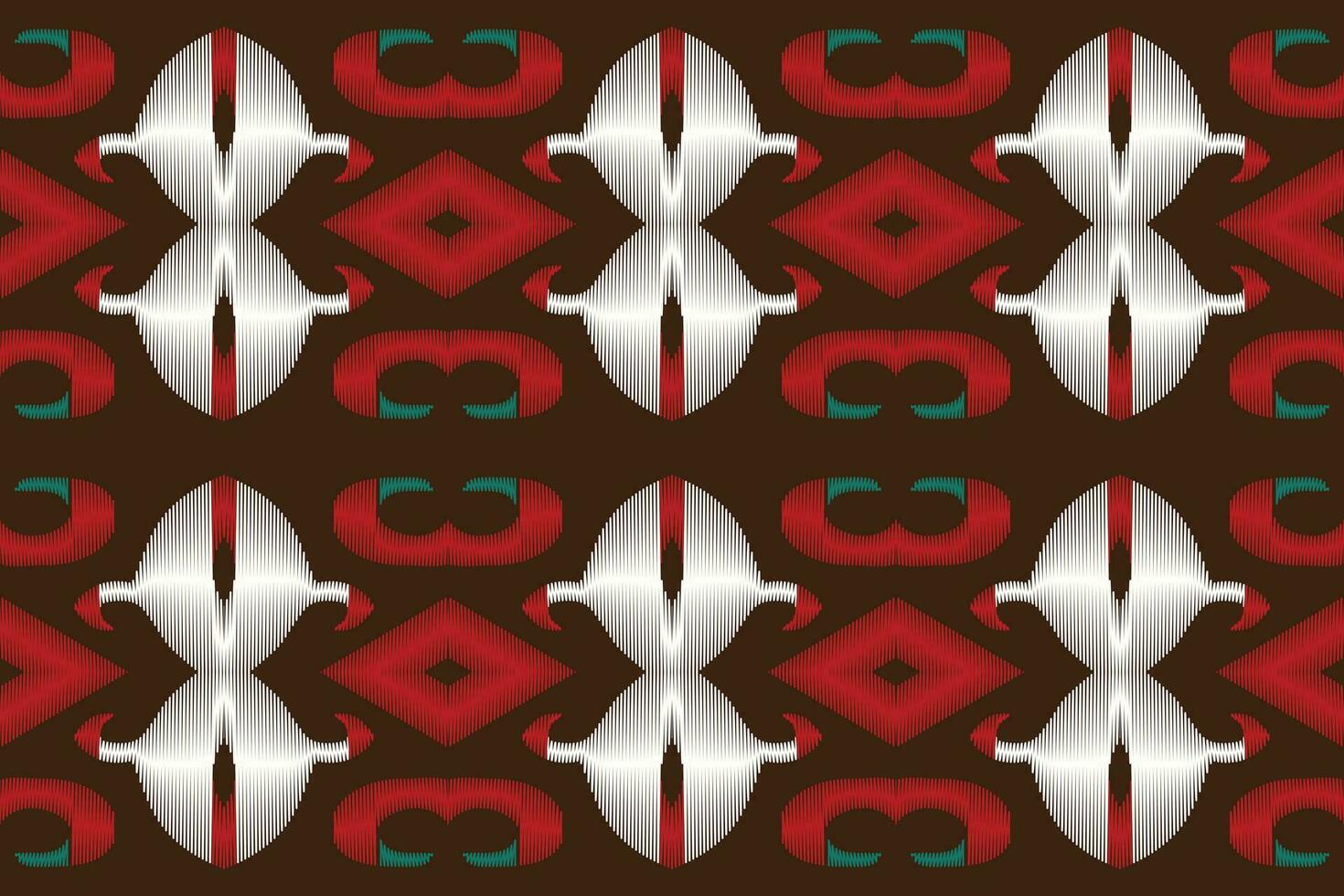ikat damassé paisley broderie Contexte. ikat aztèque géométrique ethnique Oriental modèle traditionnel.aztèque style abstrait vecteur illustration.design pour texture, tissu, vêtements, emballage, paréo.