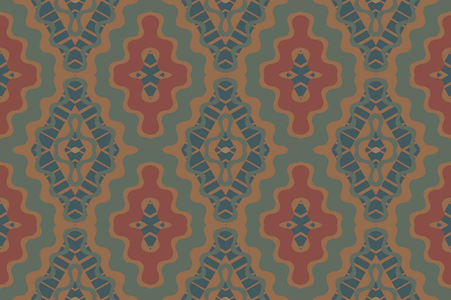 motif ikat paisley broderie Contexte. ikat conception géométrique ethnique Oriental modèle traditionnel.aztèque style abstrait vecteur illustration.design pour texture, tissu, vêtements, emballage, paréo.