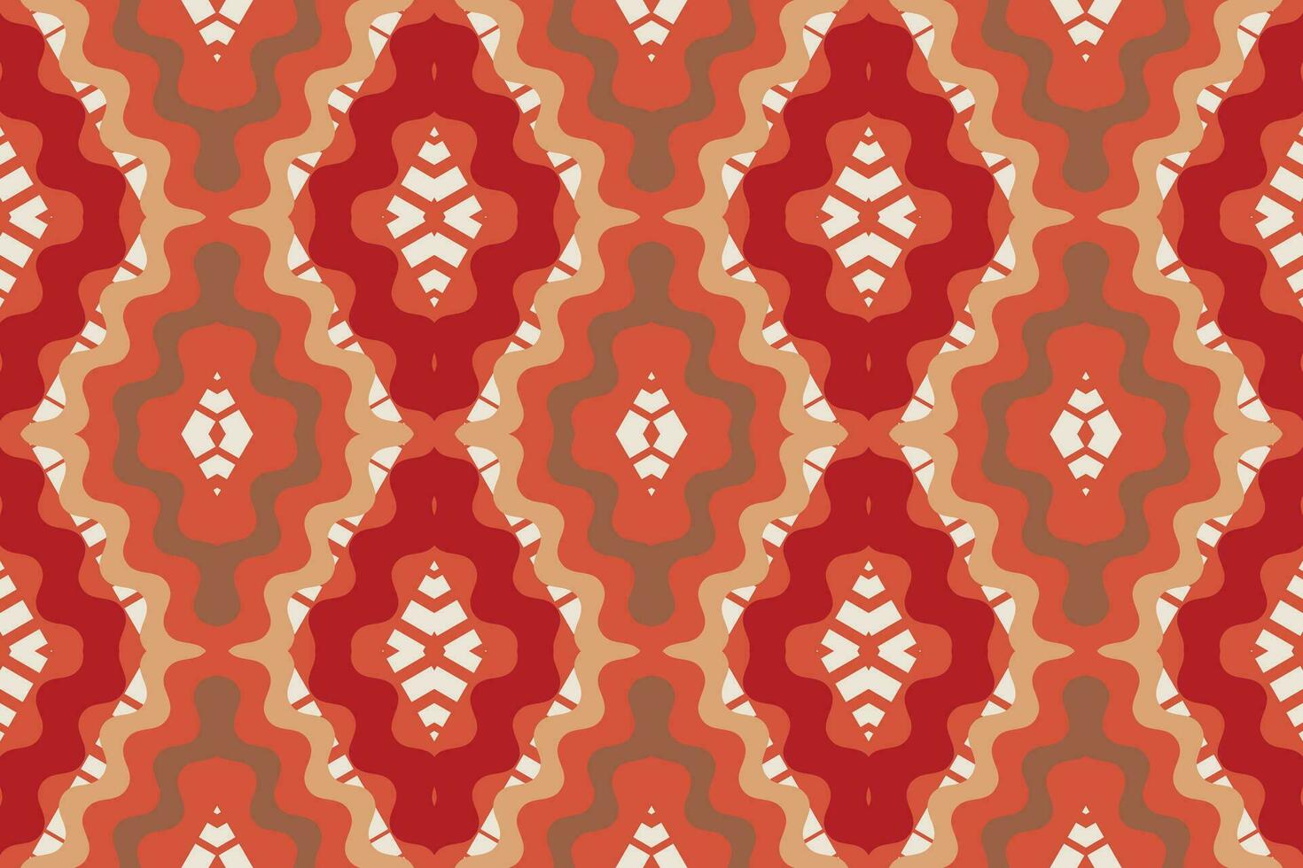 ikat floral paisley broderie Contexte. ikat fleur géométrique ethnique Oriental modèle traditionnel. ikat aztèque style abstrait conception pour impression texture, tissu, sari, sari, tapis. vecteur