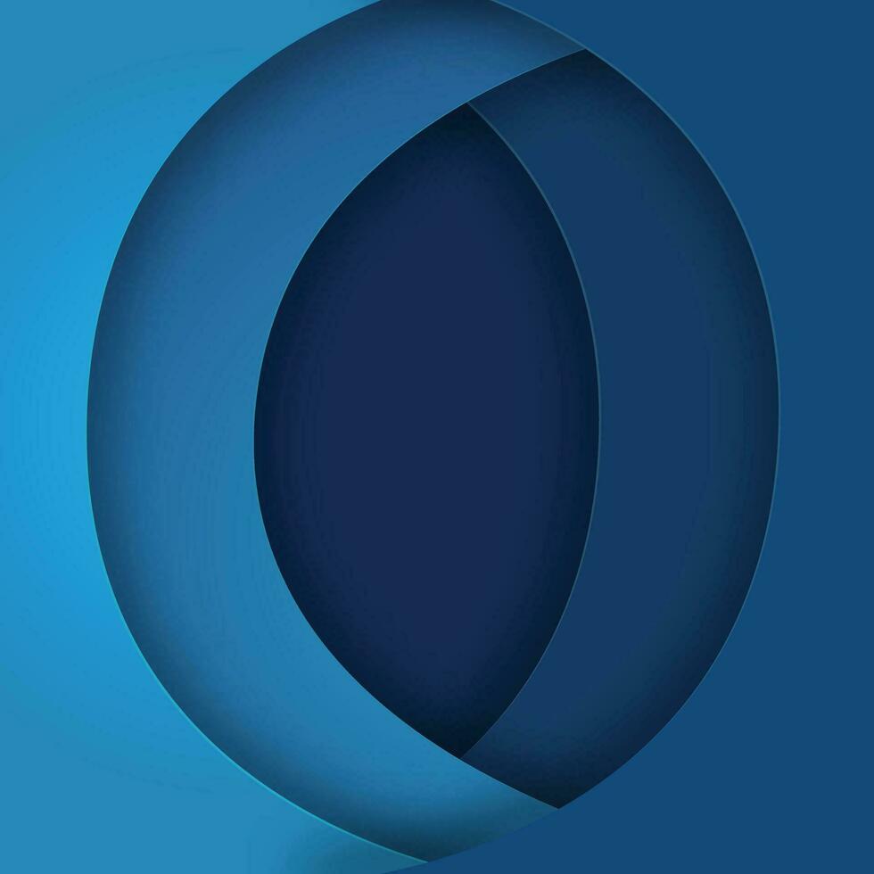 abstrait bleu Contexte avec cercles. vecteur illustration