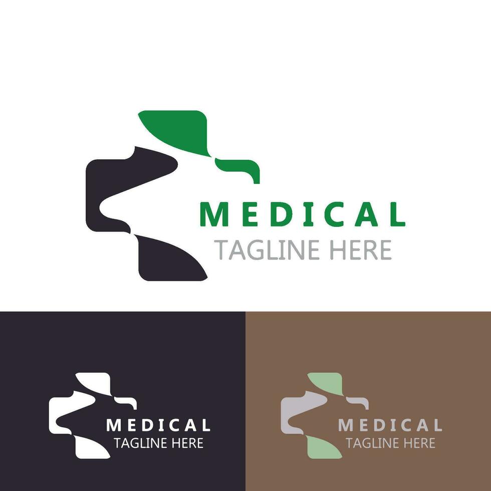 médical logotype santé se soucier Facile moderne conception illustration modèle vecteur