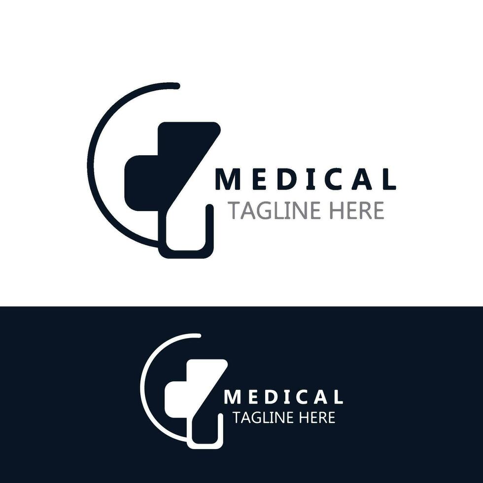 médical logotype santé se soucier Facile moderne conception illustration modèle vecteur