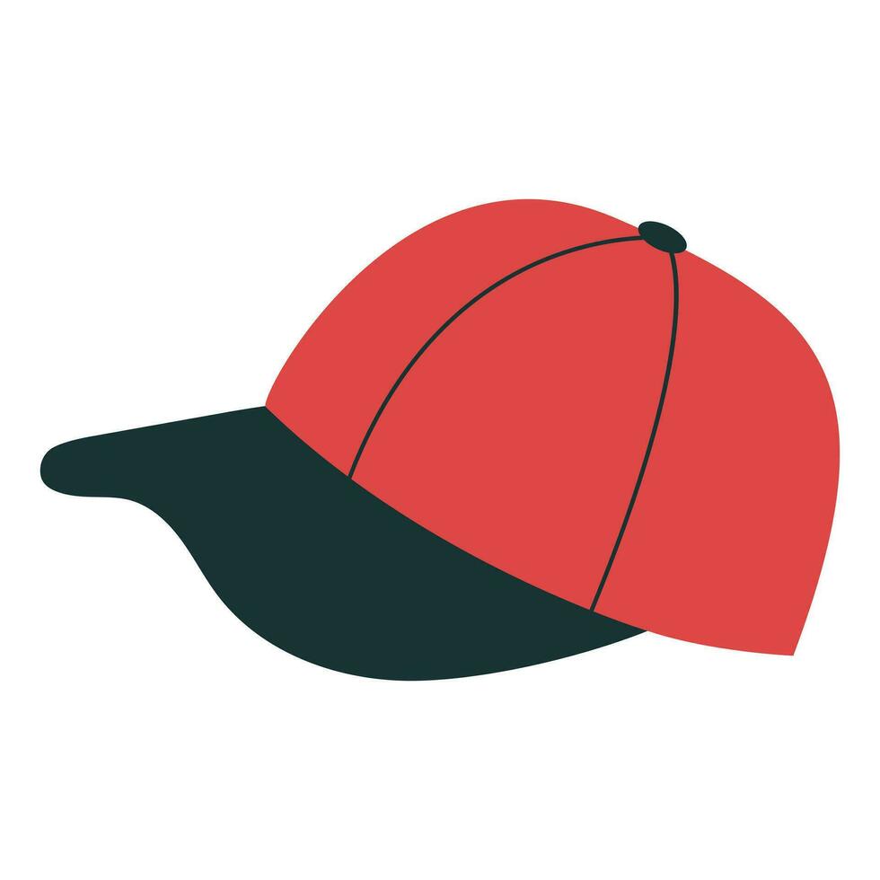 casquette icône. base-ball casquette. vecteur illustration.