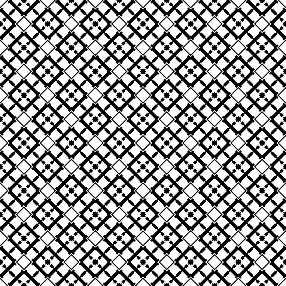 motif abstrait sans couture noir et blanc. arrière-plan et toile de fond. conception ornementale en niveaux de gris. vecteur