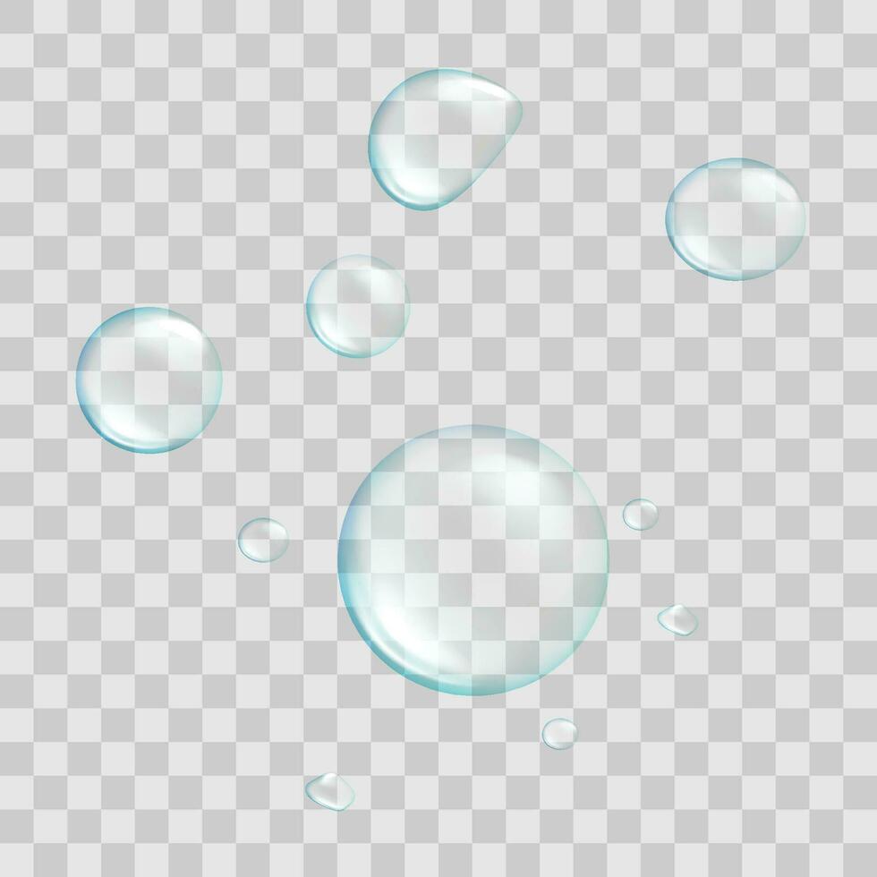 vecteur air bulles collection